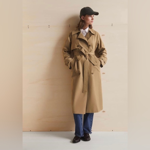 Mango double-button trench coat - Picture 1 of 6